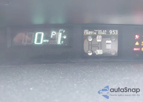 2012 Toyota Prius C Three from USA, damaged, VIN JTDKDTB32C1001543